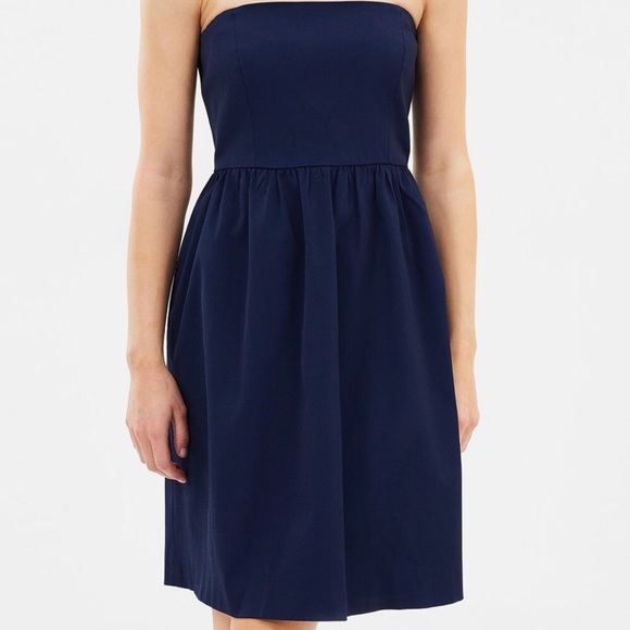 strapless night dress